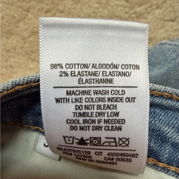 Hudson Blair high-rise bootcut crop. Size 32. Great condition. Light blue. - Picture 10 of 10